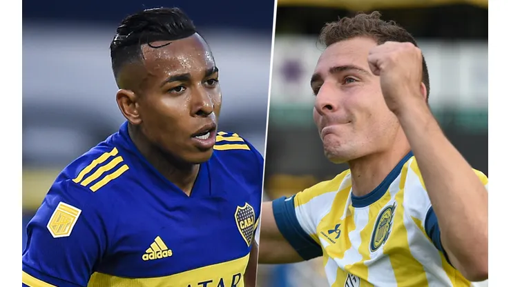 Boca vs. Central por la Copa de la Liga (Fotos: Getty).