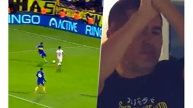 VIDEO | Fabra metió un terrible golazo e hizo que Román lo aplauda en su palco