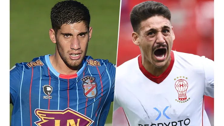 Arsenal vs. Huracán por la Copa de la Liga Profesional (Foto: Getty Images).