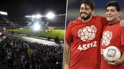 Diego Jr. y sus sensaciones tras la ovación de River a Diego.