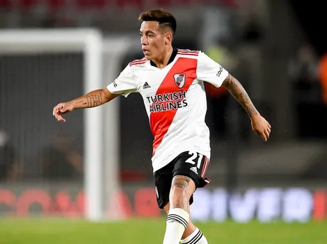 El más buscado: Barco es el jugador de River que más faltas recibió en el torneo