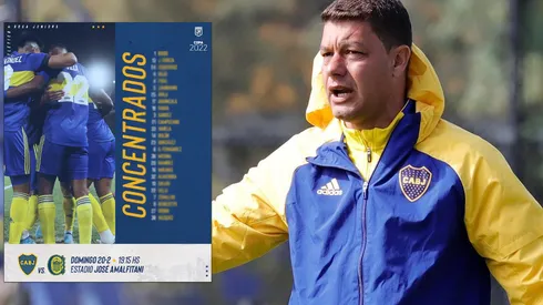 Salieron los concentrados de Boca.
