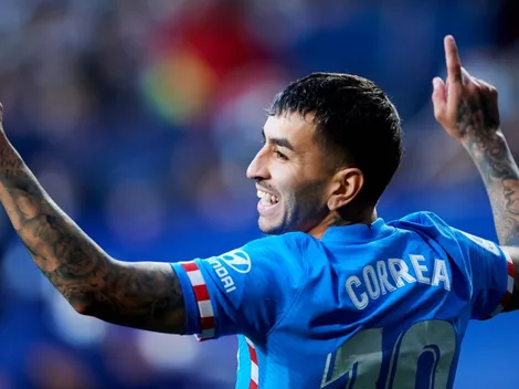 Otro gol de Angelito Correa para continuar con su temporada soñada