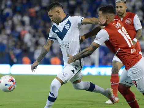 Vélez e Independiente se repartieron puntos y rojas en un partido lleno de fricción