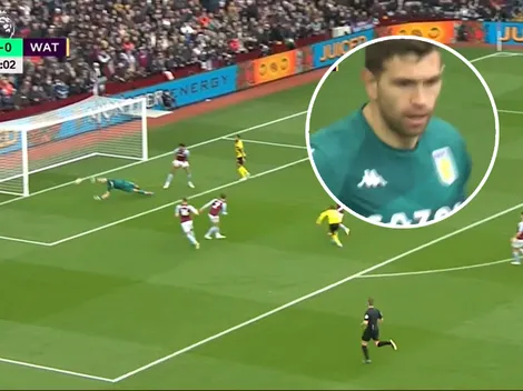 VIDEO | De otro mundo: la atajada de Dibu Martínez que se gritó como un gol en Inglaterra