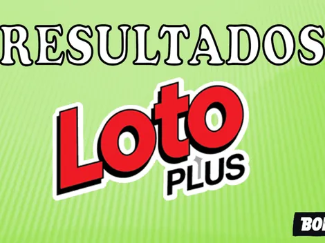 ◉ Resultados ACÁ | Loto Plus de HOY: números ganadores en este sorteo del miércoles 23 de febrero