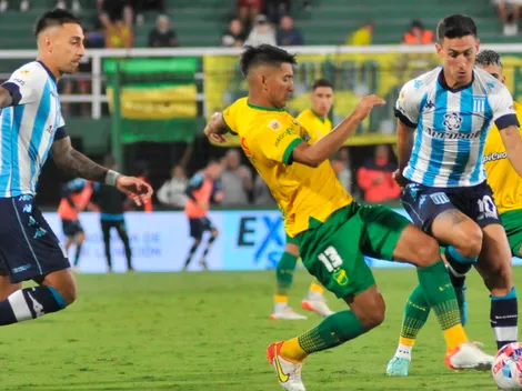 Partidazo en Varela: Racing y Defensa se repartieron puntos en un frenético 2 a 2