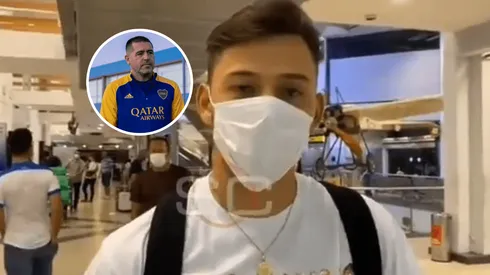 Óscar Romero llegó al país y confesó cómo fue su charla con Riquelme para ser jugador de Boca