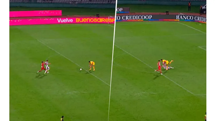 VIDEO | ¡De no creer! La insólita expulsión de un ex River en la Copa de la Liga