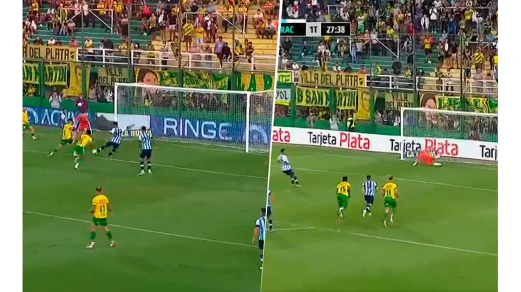 VIDEOS | Una de cal y una de arena: Cardona se perdió un gol insólito y luego convirtió su primer gol en Racing