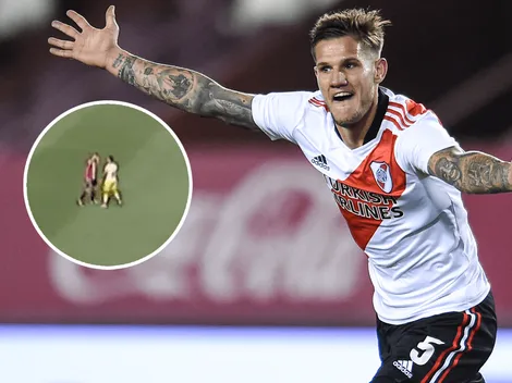 Rechazó ir a River hace 6 meses, pero Zuculini lo invitó en pleno partido: "Venite un añito"