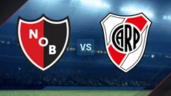 Newell's vs. River por la Copa de la Liga.