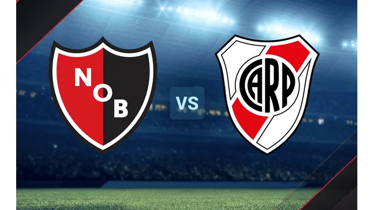 Newell's vs. River por la Copa de la Liga.