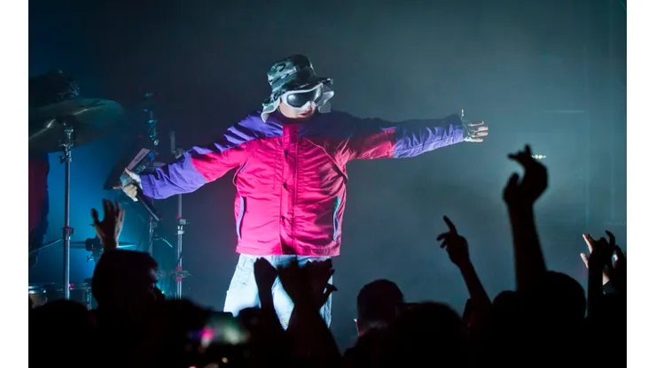 Oliver Tree se presenta en Argentina (Getty images).