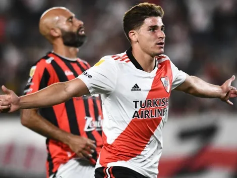 Con Álvarez intratable, River se sacó la "mufa" y sumó su primer triunfo en la Copa