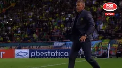 Quería entrar él: la reacción de Palermo en la última jugada del partido