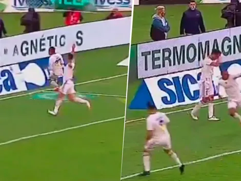 VIDEO | Insólito: un jugador de Boca quiso saludar a Villa, fue ignorado y se indignó