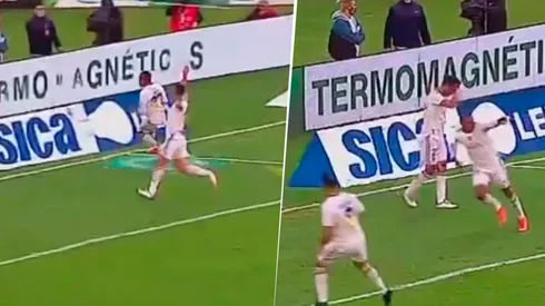 VIDEO | Insólito: un jugador de Boca quiso saludar a Villa, fue ignorado y se indignó