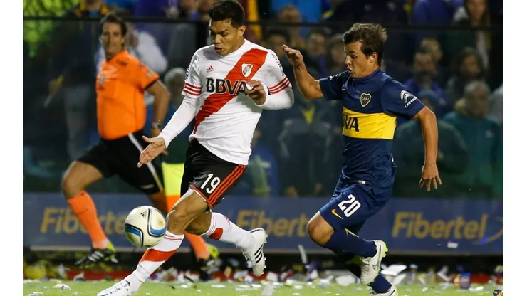 Teo Gutiérrez re picante contra Boca: "Se quedó el estadio mudo"