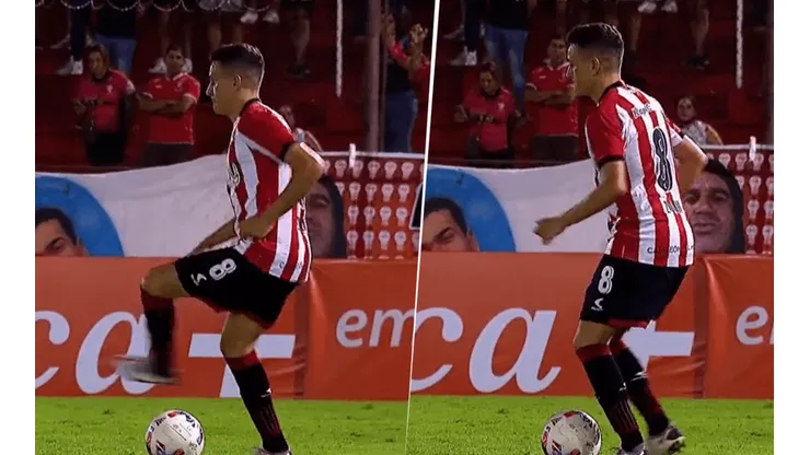 Zuqui bailó ante Huracán.