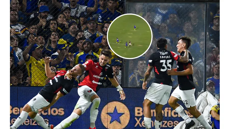 ¿Chicana o error? La decisión de Boca con Nahuel Gallardo cuando entró al campo de juego