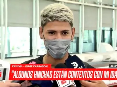 Antes de viajar a Rusia, Carrascal analizó su paso por River: "Me faltó un poquito"