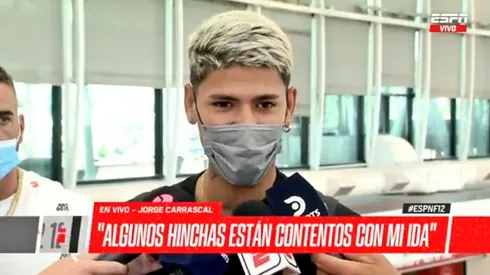 Antes de viajar a Rusia, Carrascal analizó su paso por River: "Me faltó un poquito"