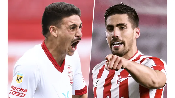 Huracán vs. Estudiantes por la Copa de la Liga (Fotos: Getty).