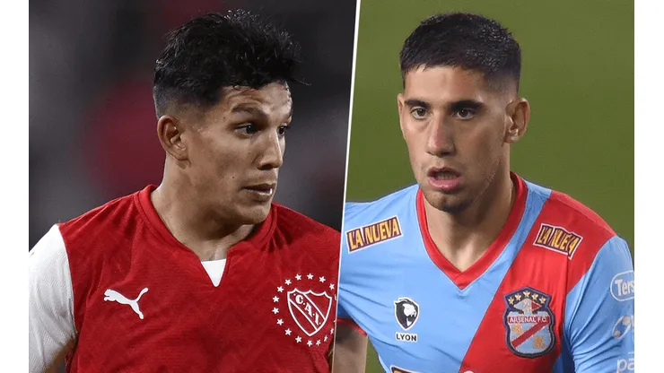 Independiente vs. Arsenal por la Copa de la Liga (Fotos: Getty).