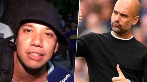 Le preguntaron a los hinchas de Boca por Pep Guardiola y esto pasó