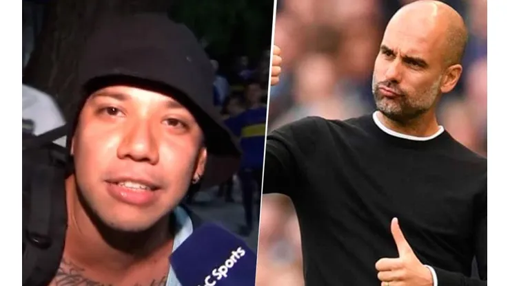 Le preguntaron a los hinchas de Boca por Pep Guardiola y esto pasó