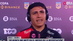 Farías habló sobre los insultos que recibió en La Bombonera