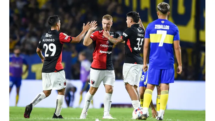 Los jugadores de River que felicitaron a Lucas Beltrán por su gol a Boca