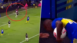 VIDEO | No solo los hinchas lo hostigaron: el jugador de Boca que se la agarró con Farías en pleno partido