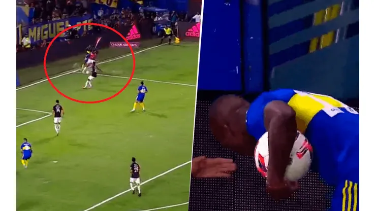 VIDEO | No solo los hinchas lo hostigaron: el jugador de Boca que se la agarró con Farías en pleno partido