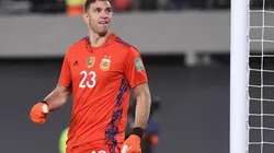 La llamativa historia de Dibu Martínez minutos después de conocerse su sanción por el fallo de la FIFA