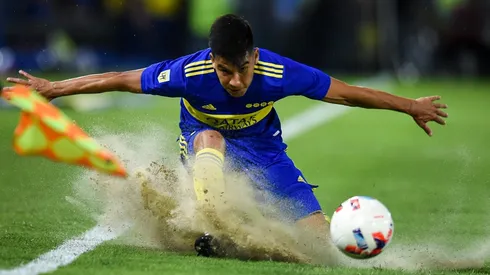 El flojo estado del campo de juego en Boca.