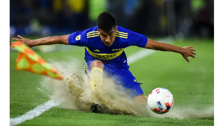 El flojo estado del campo de juego en Boca.
