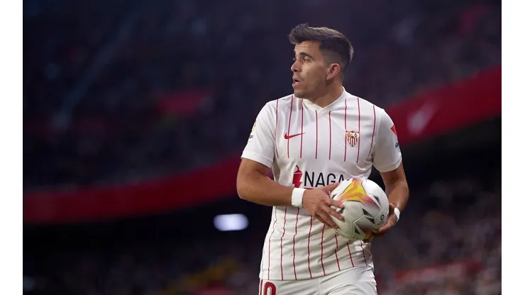 Hay huevo para rato y celebra Scaloni: Sevilla anunció la continuidad de Acuña hasta el 2025