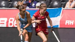 Celina di Santo y Alexia 'T Serstevens, integrantes de Argentina y Bélgica respectivamente (Foto: Getty Images).