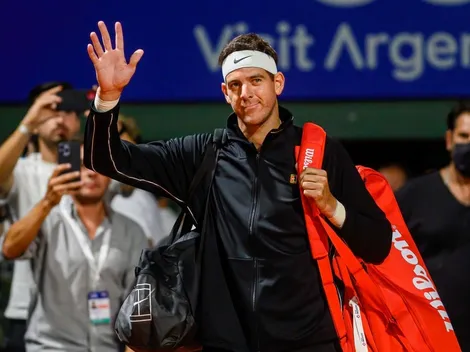 Del Potro se bajó del ATP de Río y su retiro del tenis parece casi un hecho