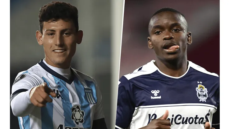 Racing vs. Gimnasia LP por la Copa de la Liga (Fotos: Getty).