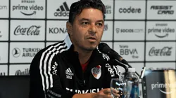 Gallardo anunció la posible baja de un refuerzo.