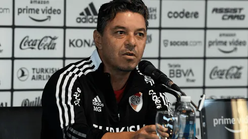 Gallardo anunció la posible baja de un refuerzo.