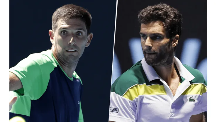 Federico Delbonis vs. Pablo Andújar por el Argentina Open (Fotos: Getty Images)