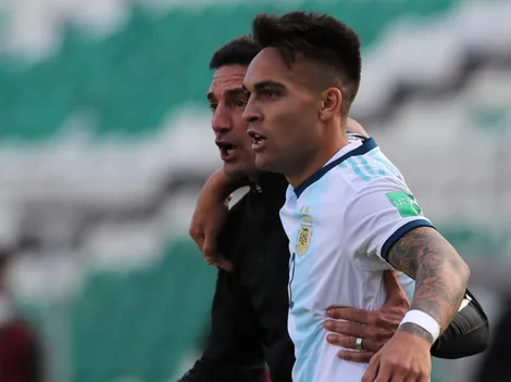 ¿Y si un día no juega Lautaro? Los tres 9 que podría llevar Scaloni a Qatar