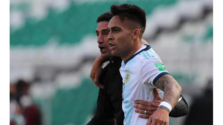 Los tres 9 que podría llevar Scaloni a Qatar.