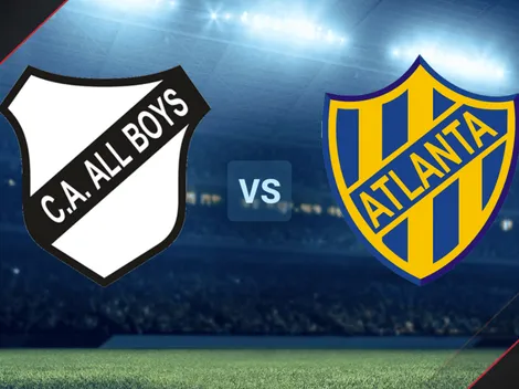 EN VIVO: All Boys vs. Atlanta por la Primera Nacional