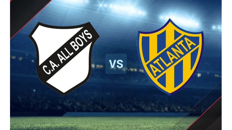All Boys vs. Atlanta por la Primera Nacional.