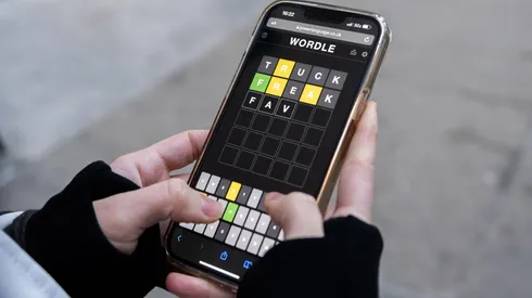 Wordle, el juego de moda (Getty images).